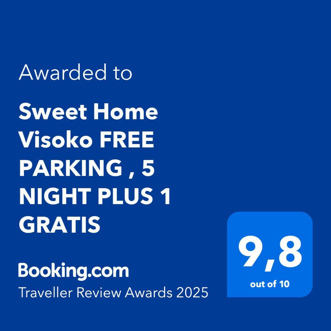 Sweet Home Visoko Free Parking, Ac Exterior photo